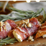 Crispy Prosciutto Wrapped Boursin Cheese Appetizer