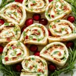 Christmas Pinwheels festive party platter