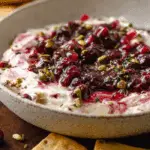 Cranberry Whipped Feta Dip holiday appetizer