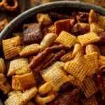 Pioneer Woman Texas Trash snack mix in a bowl