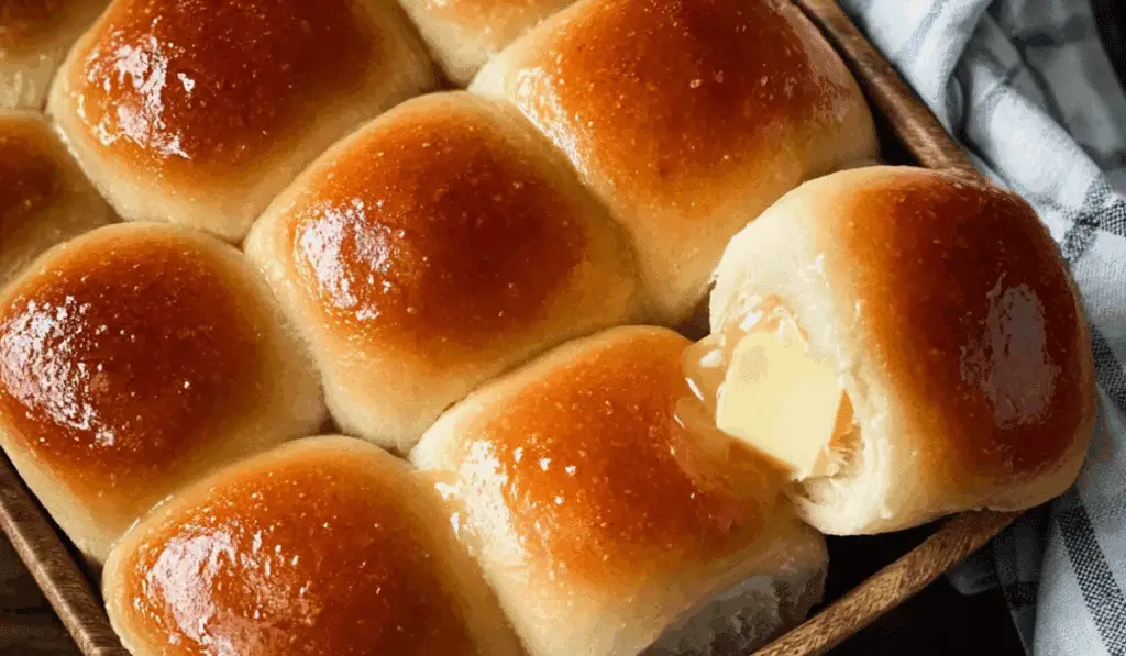 30-Minute Dinner Rolls in Basket
