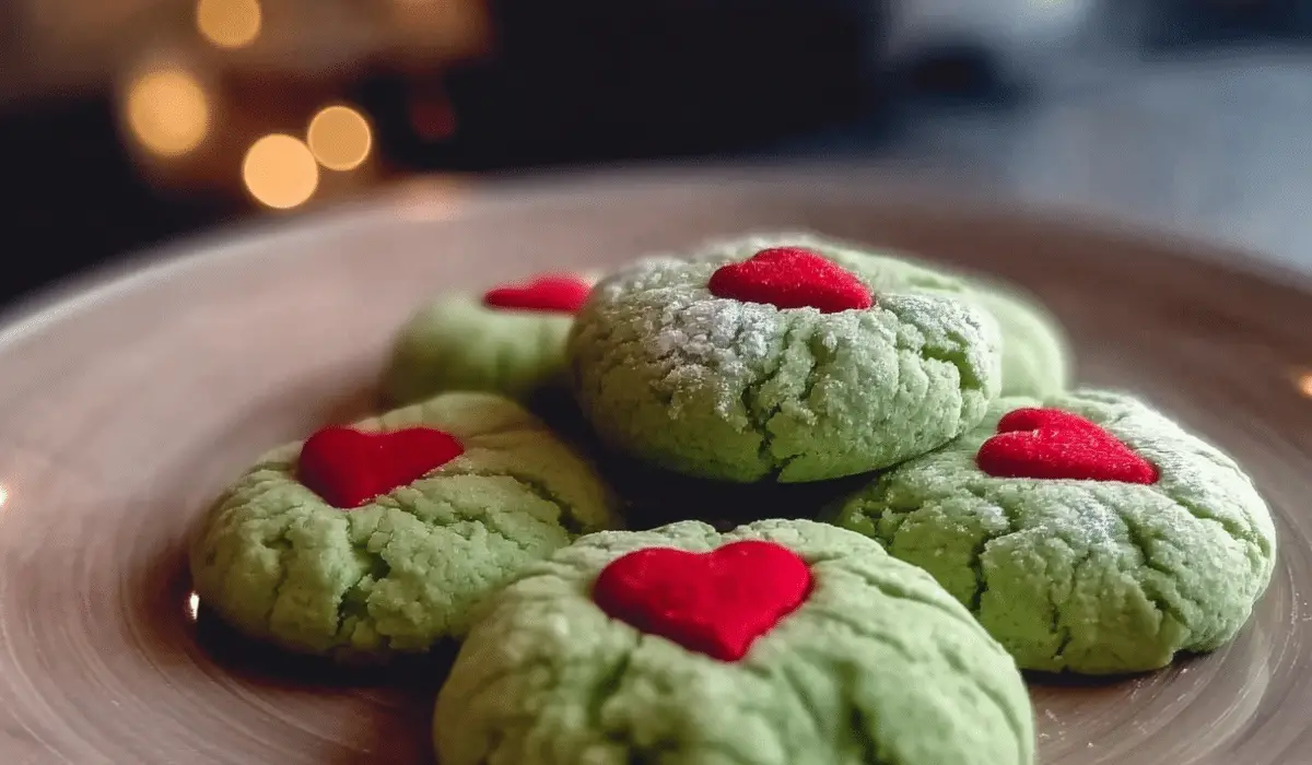 grinch cookies festive kitchen