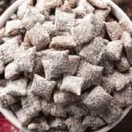 Midwestern Puppy Chow snack bowl