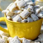 Zesty Lemonade Puppy Chow Snack summer styled