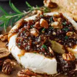 Goat Cheese Appetizer with Fig Jam and Pecans