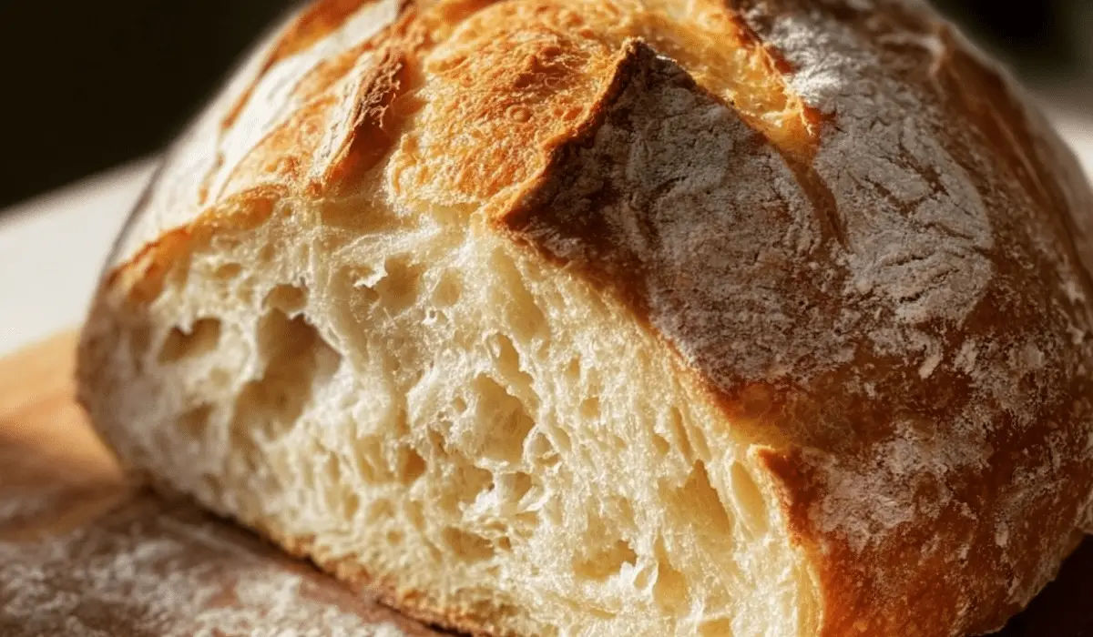 Artisan Bread Recipe golden crust rustic loaf