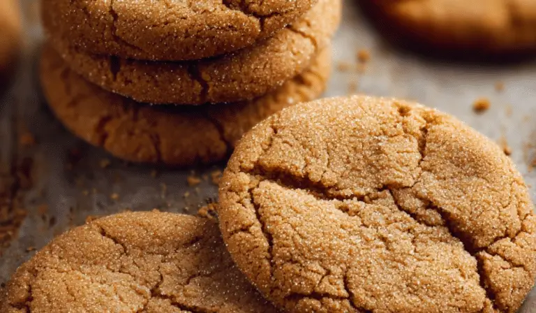Chewy Brown Sugar Cookies freshly baked