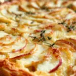 Apple And White Cheddar Tart with Honey